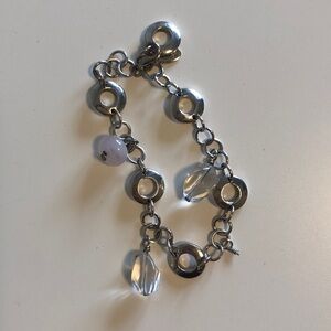 silver bracelet